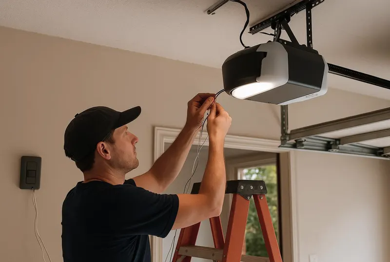 Garage Door Opener Installation in Astor